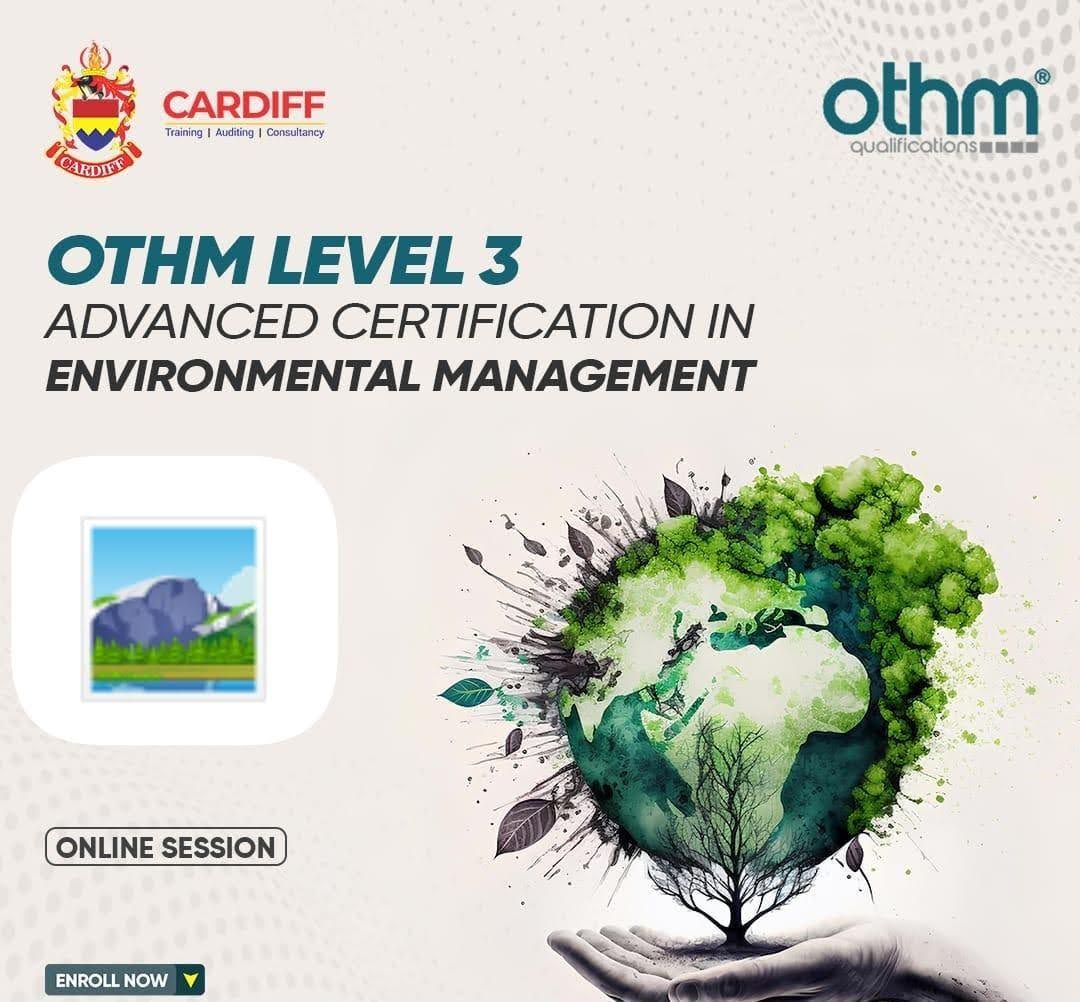 Environmental Management Course and Diploma In Pakistan The Cardiff Group